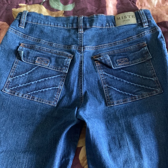 Miste Jeans Vintage Stretch Jeans Women Juniors Size 11 - Picture 4 of 9